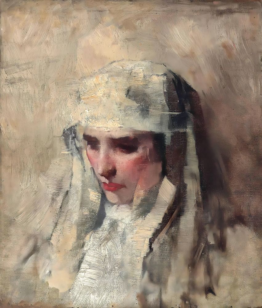 Study for Madonna and Child ca 1892 art print by James Jebusa Shannon for $57.95 CAD