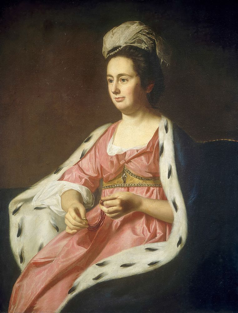 Abigail Smith Babcock, Mrs Adam Babcock ca 1774 art print by John Singleton Copley for $57.95 CAD