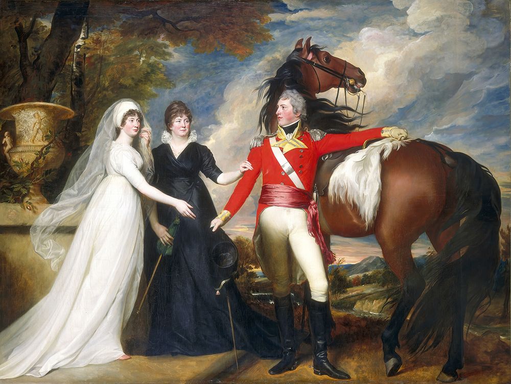 Colonel William Fitch and His Sisters Sarah and Ann Fitch 1800 art print by John Singleton Copley for $57.95 CAD