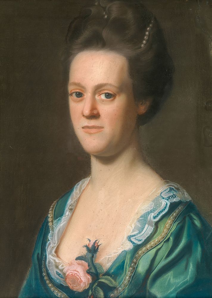 Elizabeth Green, Mrs Ebenezer Storer II ca 1767 art print by John Singleton Copley for $57.95 CAD