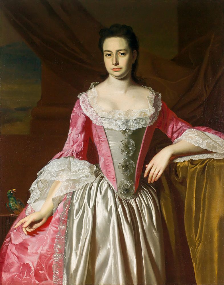 Eunice Dennie Burr 1758 art print by John Singleton Copley for $57.95 CAD
