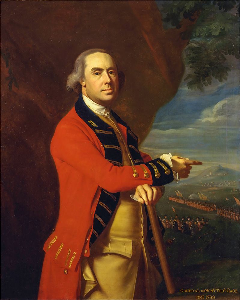General Thomas Gage art print by John Singleton Copley for $57.95 CAD
