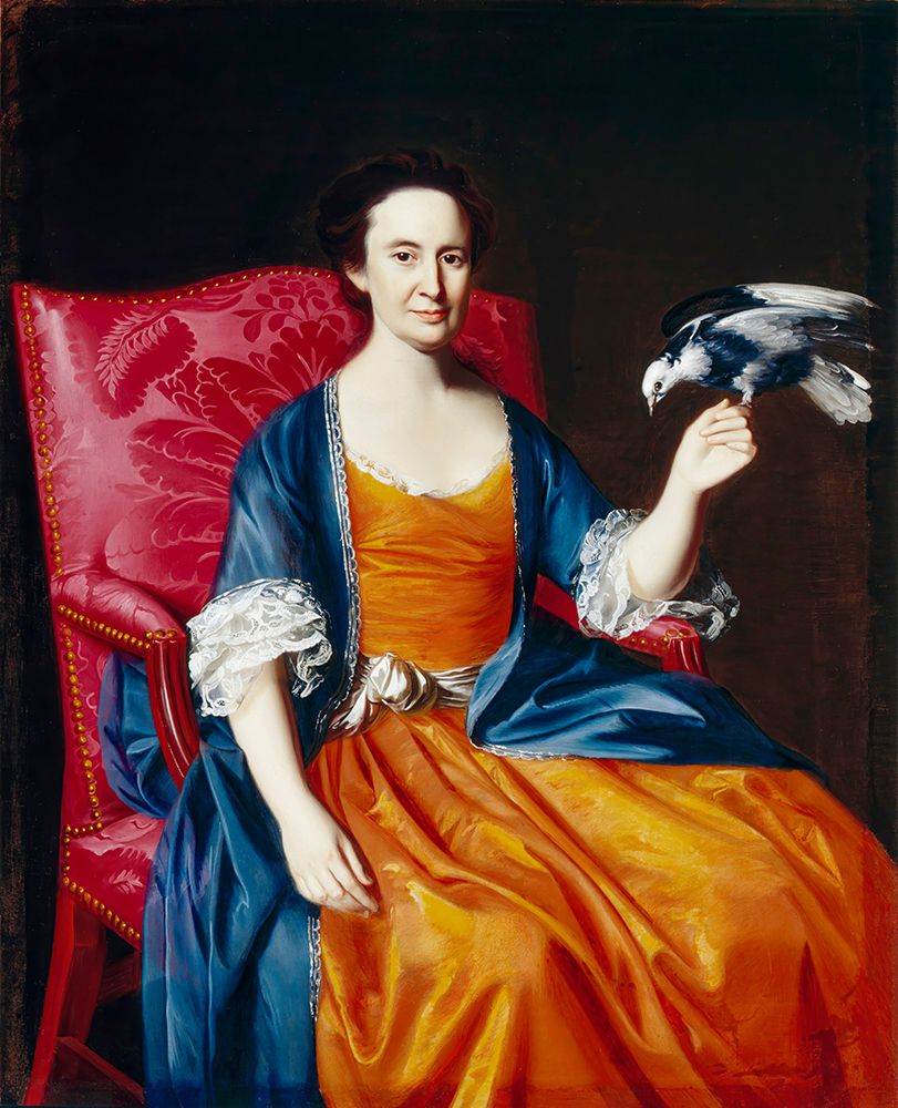 Mrs Benjamin Hallowell 1766 art print by John Singleton Copley for $57.95 CAD