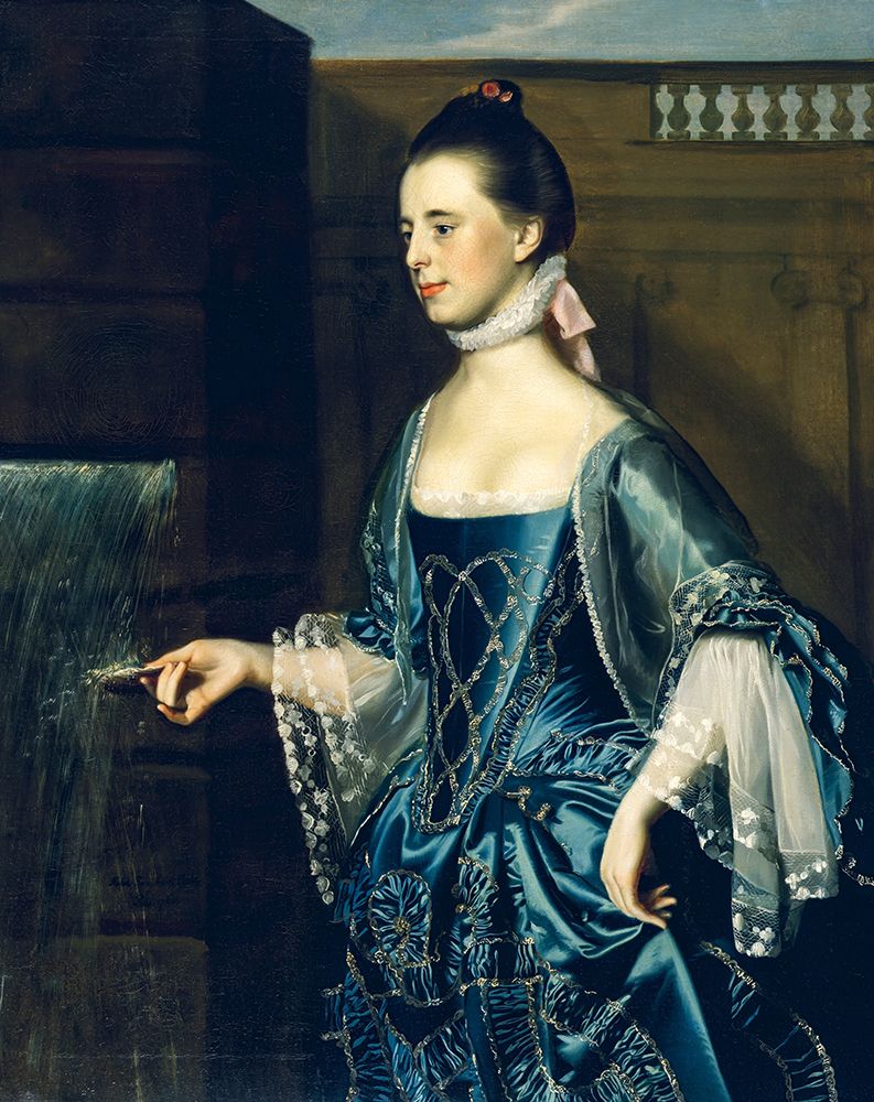 Mrs Daniel Sargent, Mary Turner art print by John Singleton Copley for $57.95 CAD