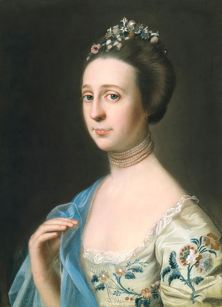 Mrs Henry Hill, Anna Barrett ca 1765 art print by John Singleton Copley for $57.95 CAD