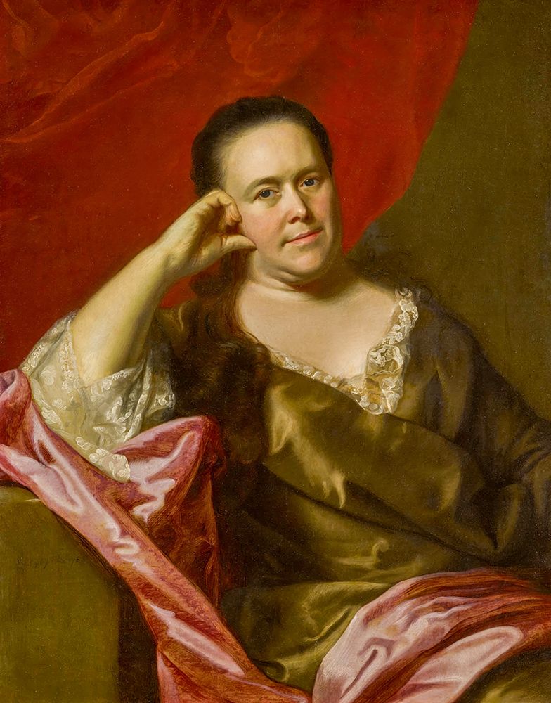 Mrs John Scollay, Mercy Greenleaf 1763 art print by John Singleton Copley for $57.95 CAD