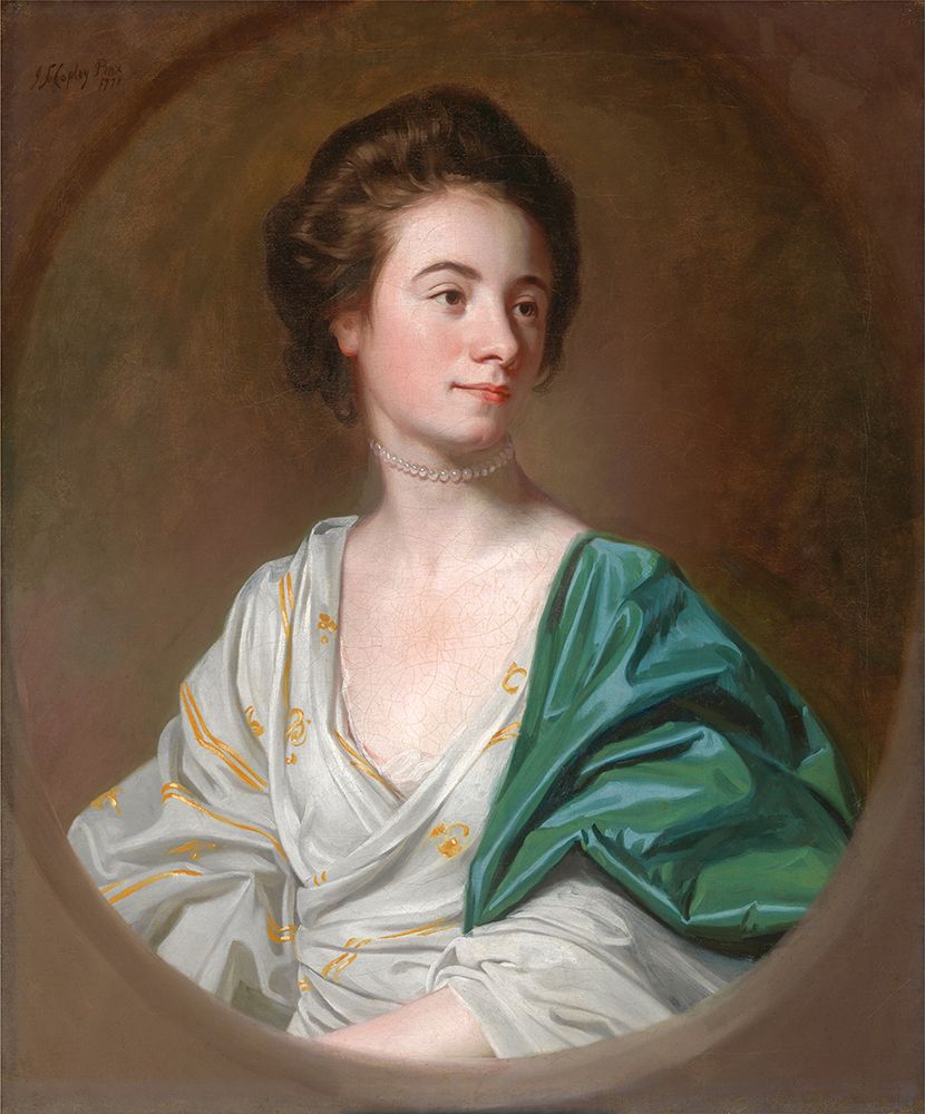 Mrs Robert Hyde art print by John Singleton Copley for $57.95 CAD