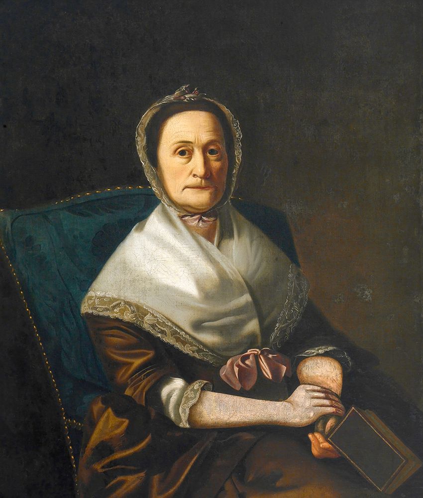 Portrait of Mrs Ebenezer Austin  ca 1766 art print by John Singleton Copley for $57.95 CAD