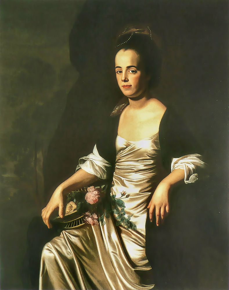 Portrait of Mrs John Stevens, Judith Sargent, later Mrs John Murray 1770 art print by John Singleton Copley for $57.95 CAD
