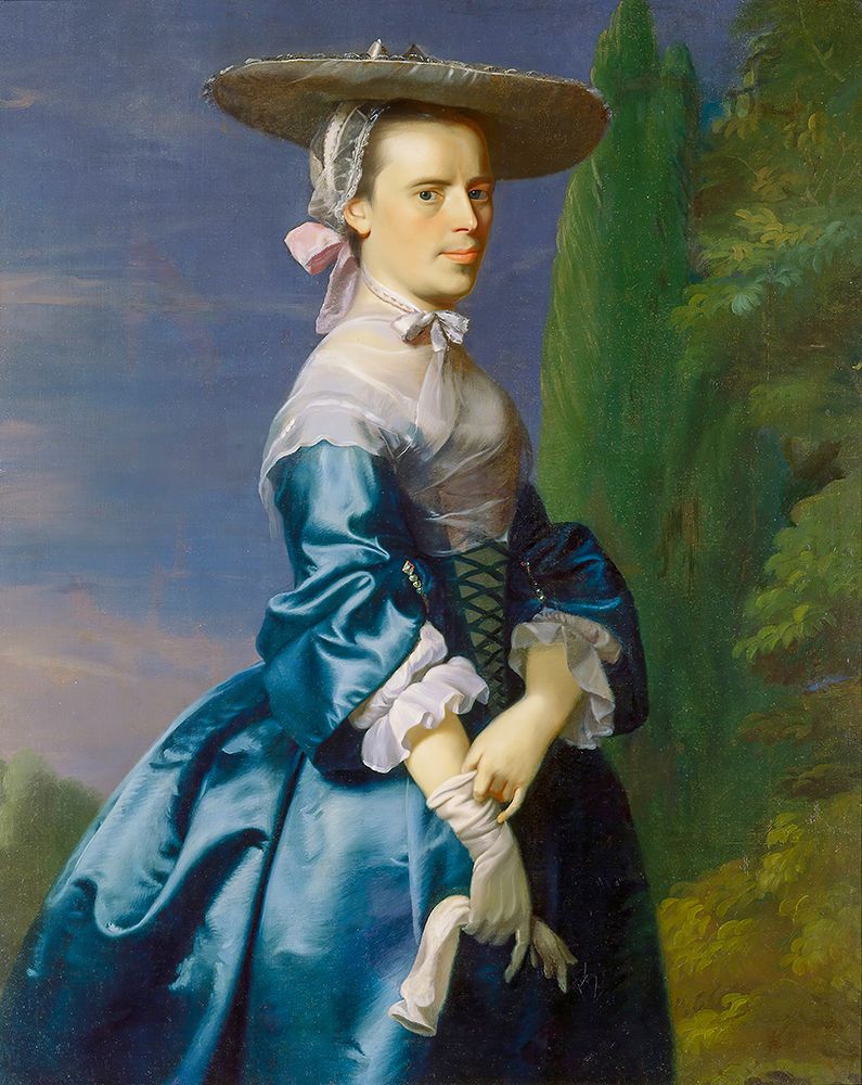 Portrait of Sarah Allen, nee Sargent c 1763 art print by John Singleton Copley for $57.95 CAD