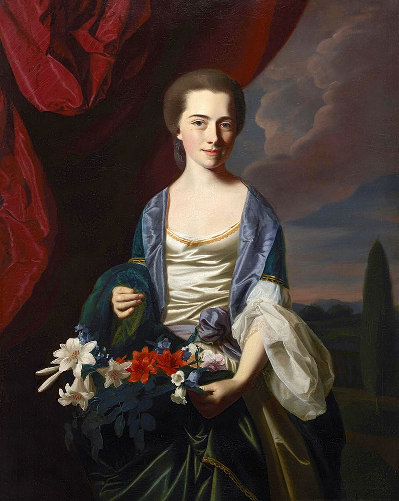 Sarah Sherburne Langdon 1767 art print by John Singleton Copley for $57.95 CAD