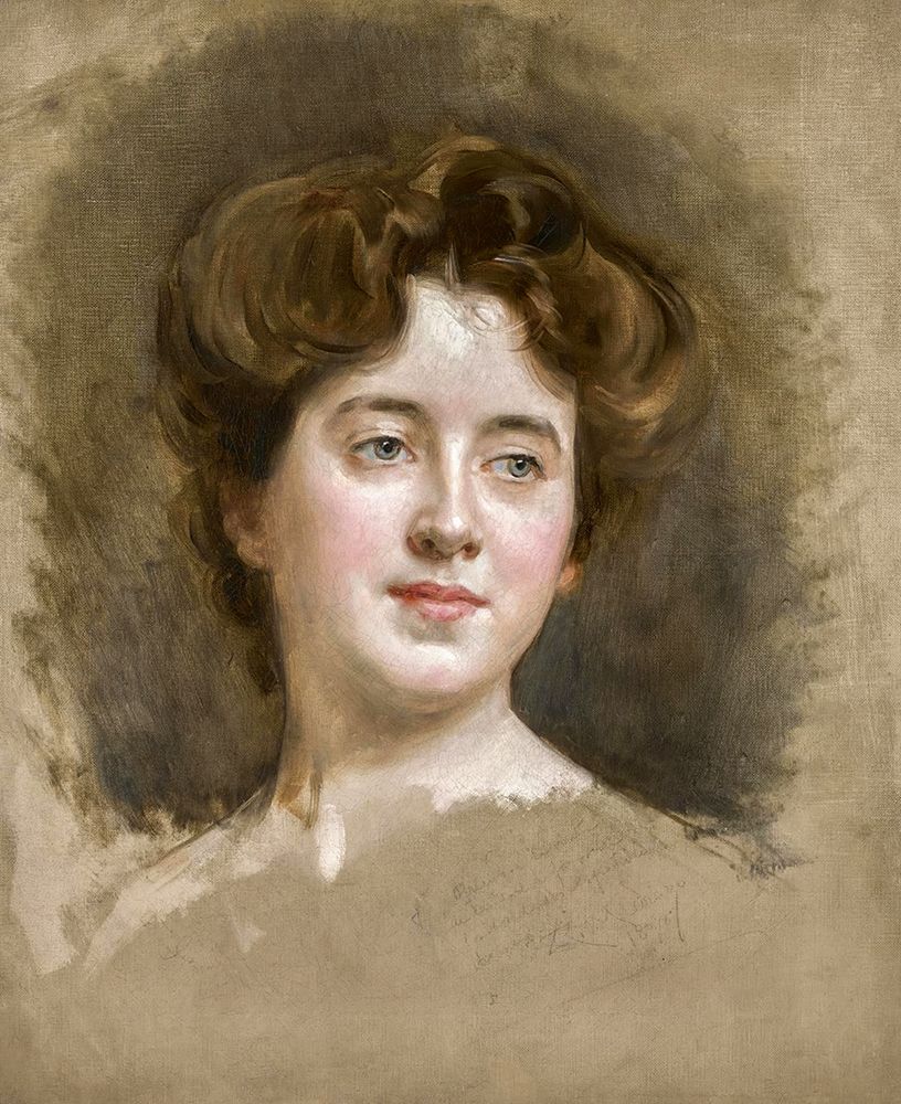 A Young Beauty 1898 art print by Raimundo de Madrazo y Garreta for $57.95 CAD