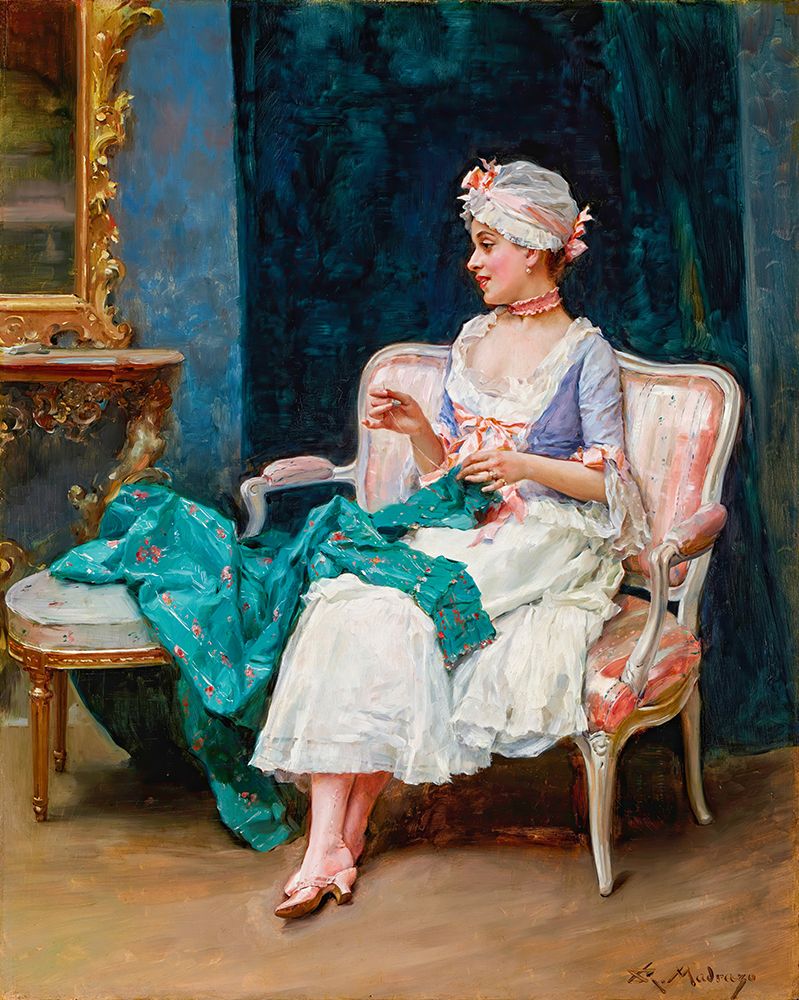 Aline art print by Raimundo de Madrazo y Garreta for $57.95 CAD