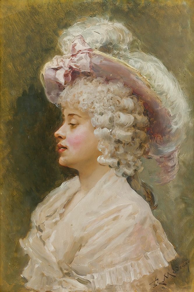 An Elegant Lady art print by Raimundo de Madrazo y Garreta for $57.95 CAD