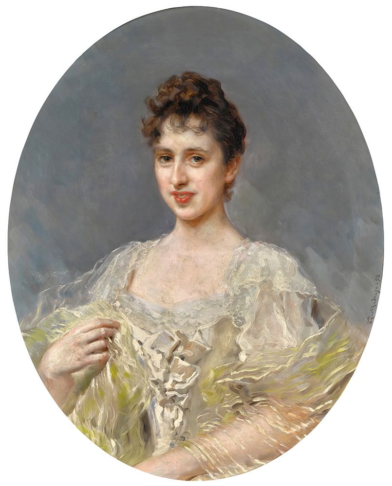 Clotilde, Marquessa de Acricollar 1892 art print by Raimundo de Madrazo y Garreta for $57.95 CAD