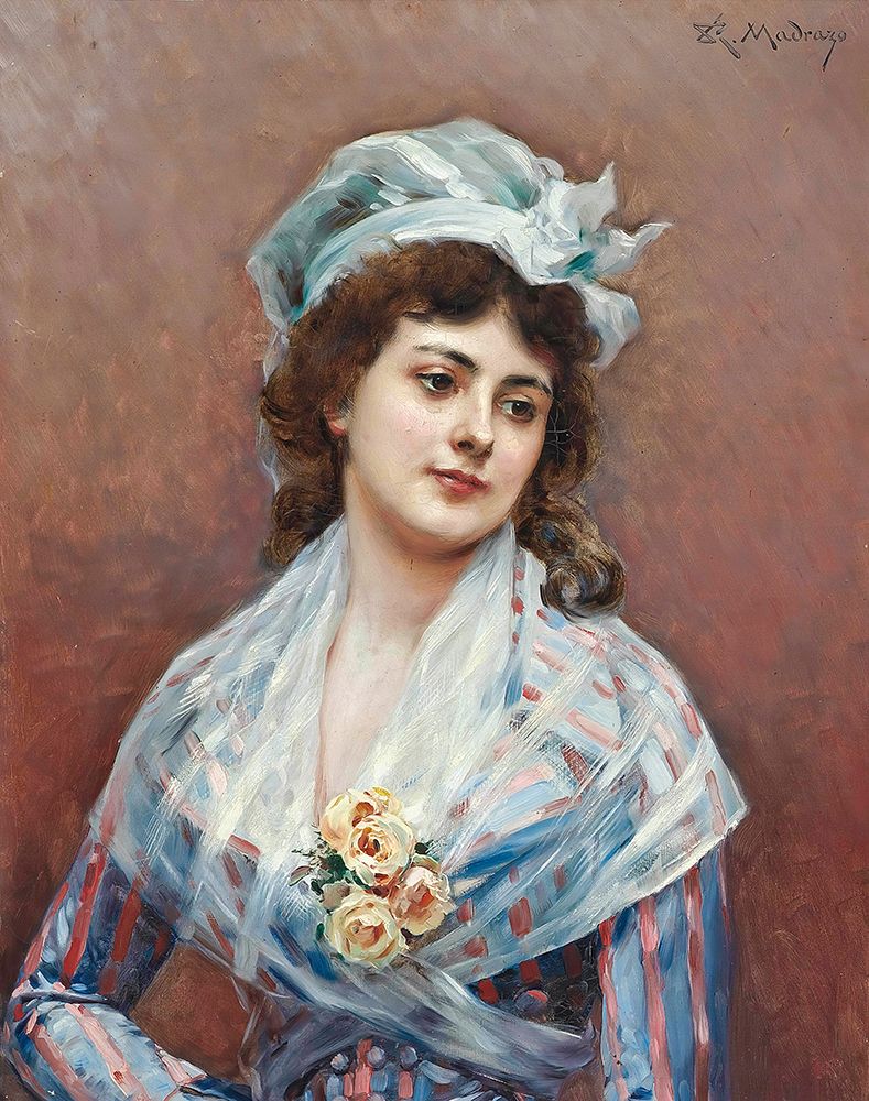 Contemplation art print by Raimundo de Madrazo y Garreta for $57.95 CAD