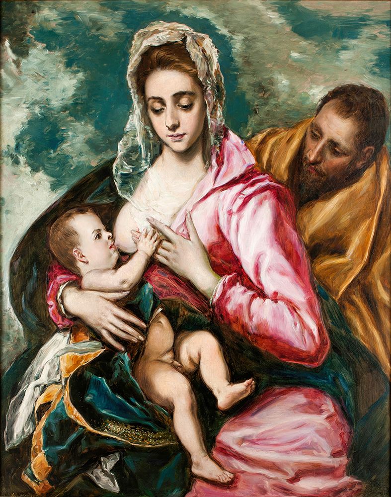 Holy Family 1908 art print by Raimundo de Madrazo y Garreta for $57.95 CAD