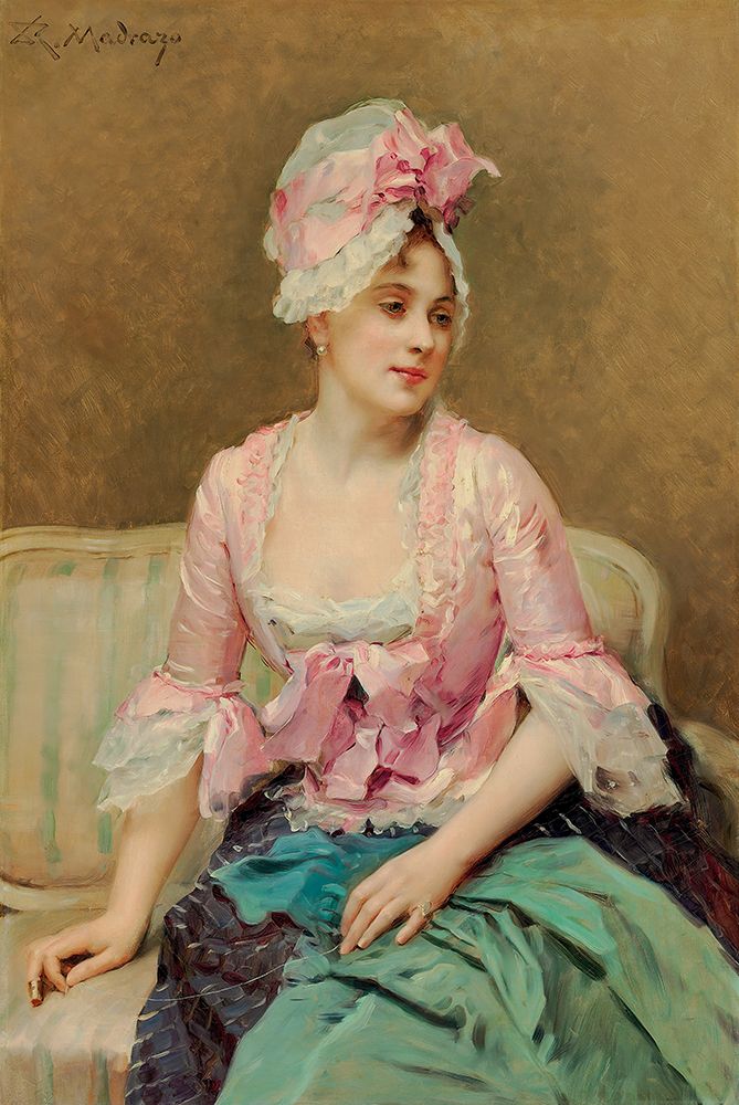 Portrait of Aline Mason art print by Raimundo de Madrazo y Garreta for $57.95 CAD