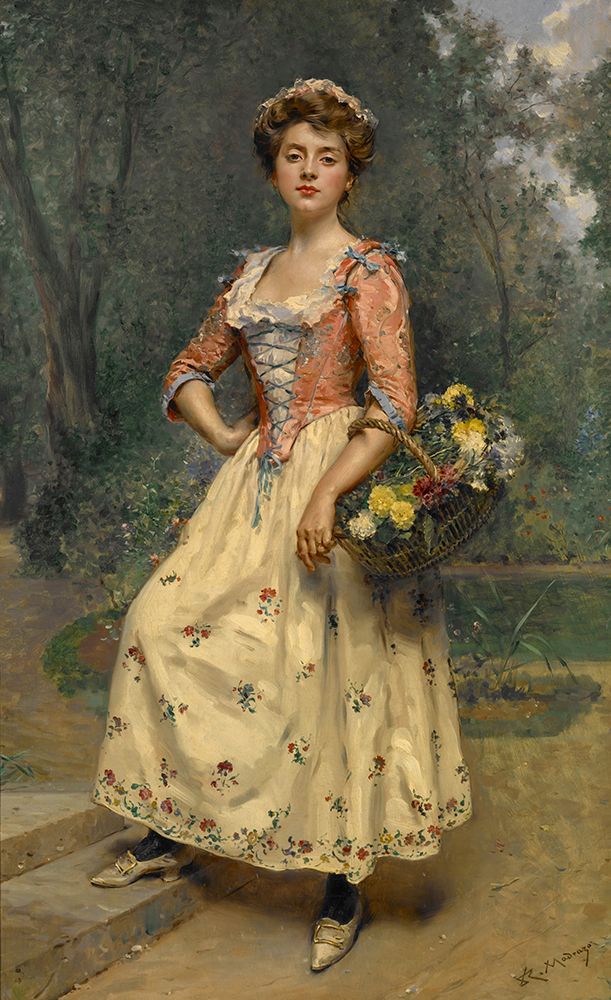 Spring Beauty art print by Raimundo de Madrazo y Garreta for $57.95 CAD