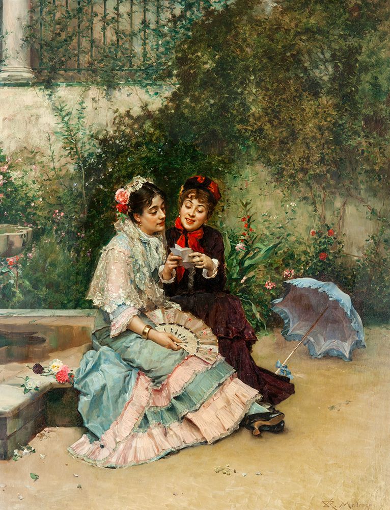 The Letter art print by Raimundo de Madrazo y Garreta for $57.95 CAD