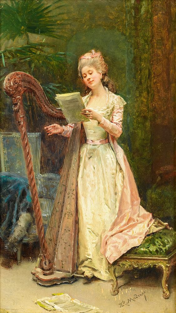 The Rehearsal art print by Raimundo de Madrazo y Garreta for $57.95 CAD