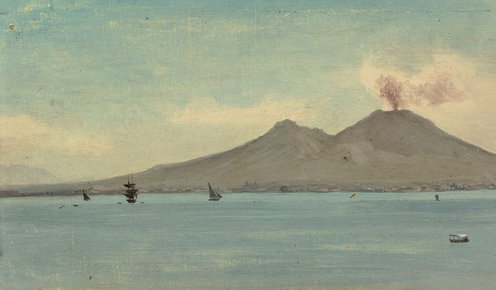 Vesuvius 1859 art print by Albert Bierstadt for $57.95 CAD