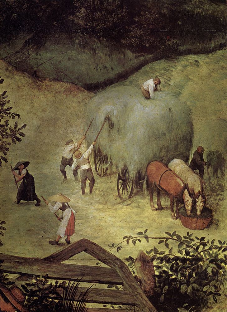 Hay Making detail 3 1565 art print by Pieter Bruegel the Elder for $57.95 CAD