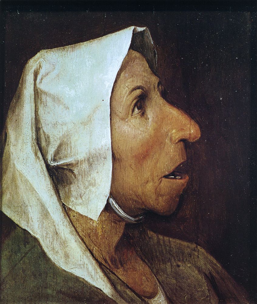 Old Peasant Woman 1568 art print by Pieter Bruegel the Elder for $57.95 CAD