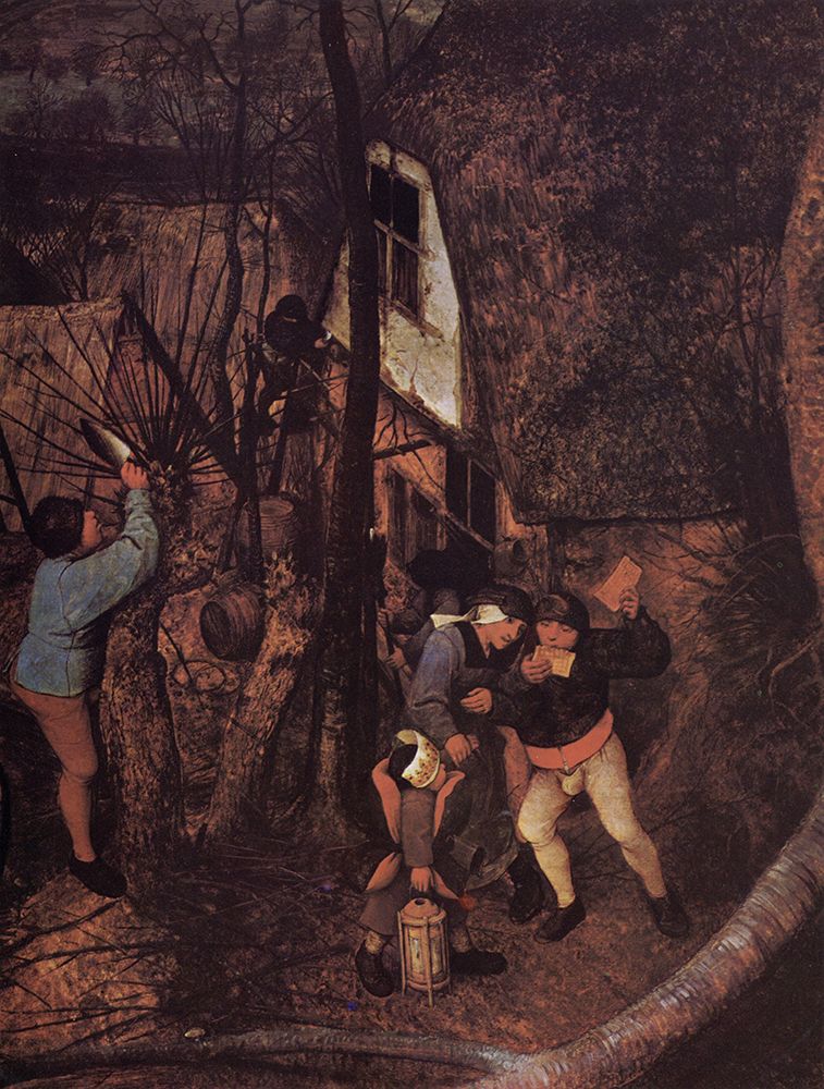 The Gloomy Day detail 1 1565 art print by Pieter Bruegel the Elder for $57.95 CAD