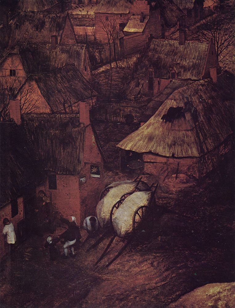 The Gloomy Day detail 2 1565 art print by Pieter Bruegel the Elder for $57.95 CAD