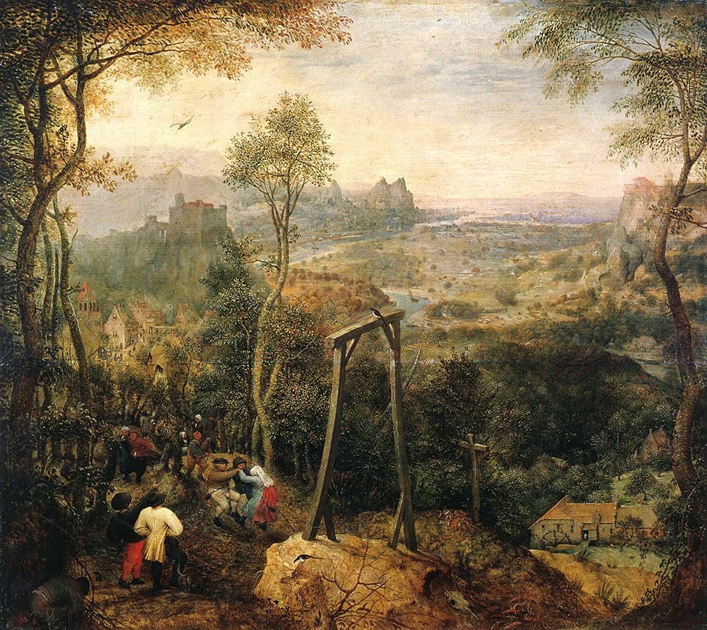 The Magpie on the Gallows 1568 art print by Pieter Bruegel the Elder for $57.95 CAD
