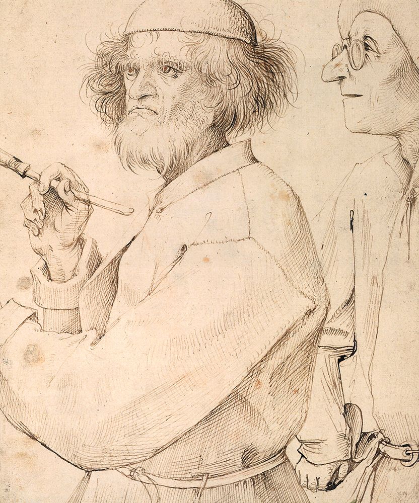 The Painter and the Buyer 1565 art print by Pieter Bruegel the Elder for $57.95 CAD