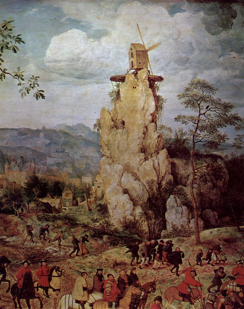 The Procession to Calvary detail 1 1564 art print by Pieter Bruegel the Elder for $57.95 CAD