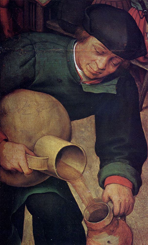 The Wedding Banquet detail 1 1567 art print by Pieter Bruegel the Elder for $57.95 CAD