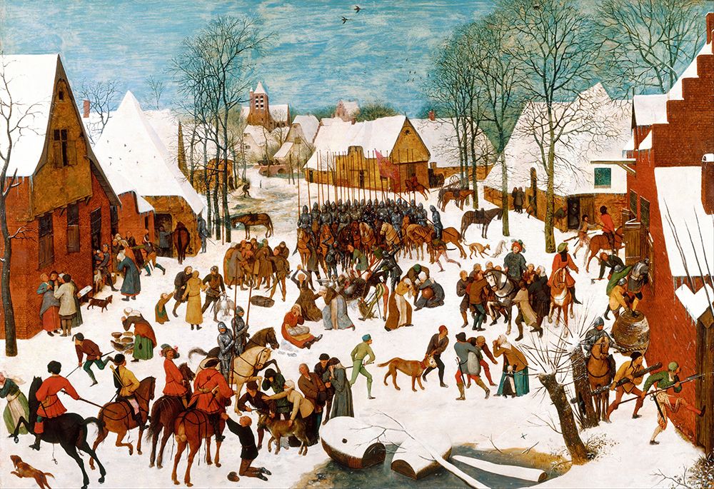 The Massacre of the Innocents ca 1566 art print by Pieter Bruegel the Elder for $57.95 CAD