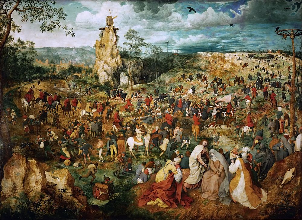The Procession To Calvary art print by Pieter Bruegel the Elder for $57.95 CAD
