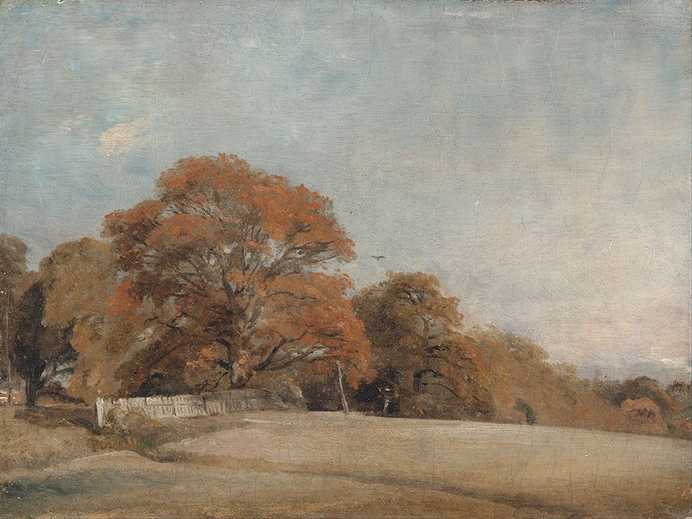An Autumnal Landscape at East Bergholt 1805 art print by John Constable for $57.95 CAD