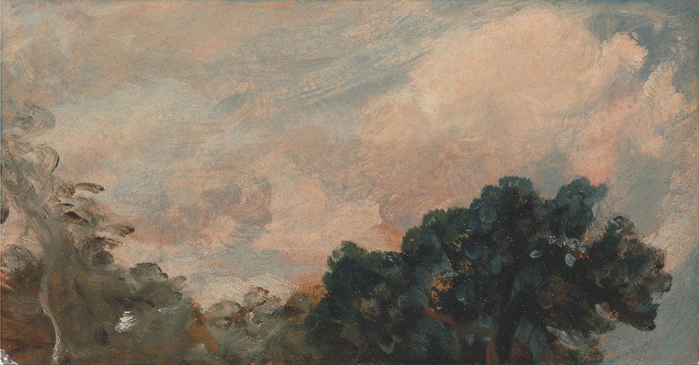 Cloud Study with Trees 1821 II art print by John Constable for $57.95 CAD