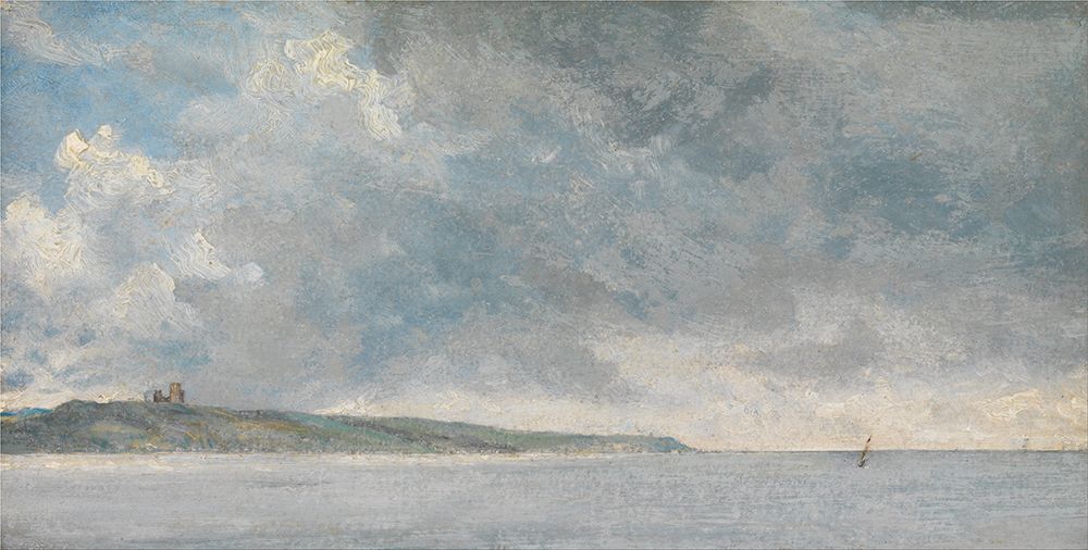 Coastal Scene with Cliffs ca 1814 art print by John Constable for $57.95 CAD
