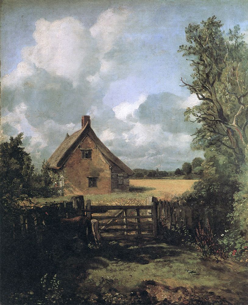 Cottage in cornfield 1833 art print by John Constable for $57.95 CAD