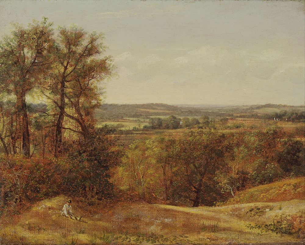 Dedham Vale 1802 art print by John Constable for $57.95 CAD