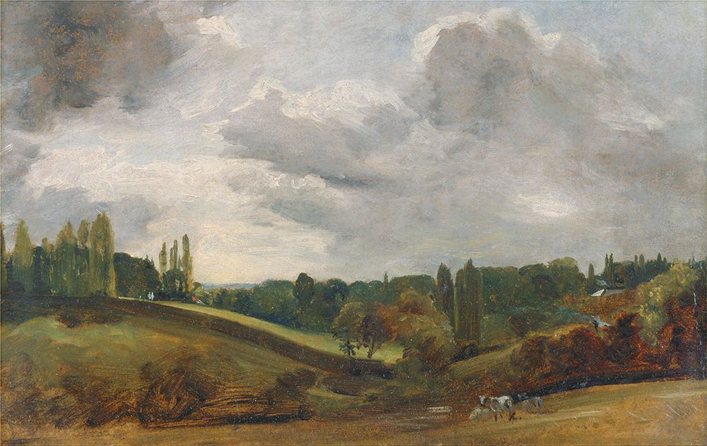 East Bergholt ca 1813 art print by John Constable for $57.95 CAD