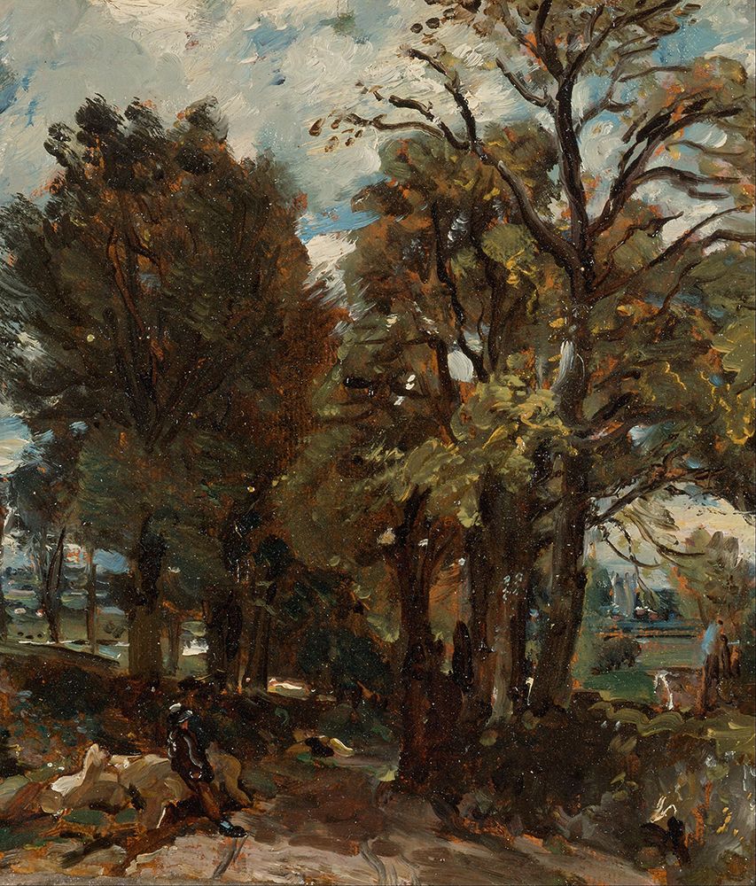 Fen Lane, East Bergholt ca 1811 art print by John Constable for $57.95 CAD