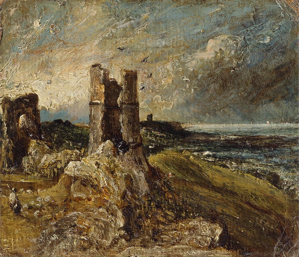 Hadleigh Castle 1828 art print by John Constable for $57.95 CAD