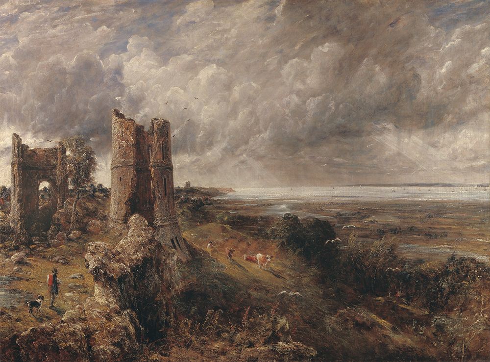 Hadleigh Castle, The Mouth of the ThamesΓÇôMorning after a Stormy Night 1829 art print by John Constable for $57.95 CAD