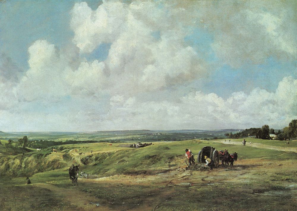 Hampstead Heath ca1820 art print by John Constable for $57.95 CAD