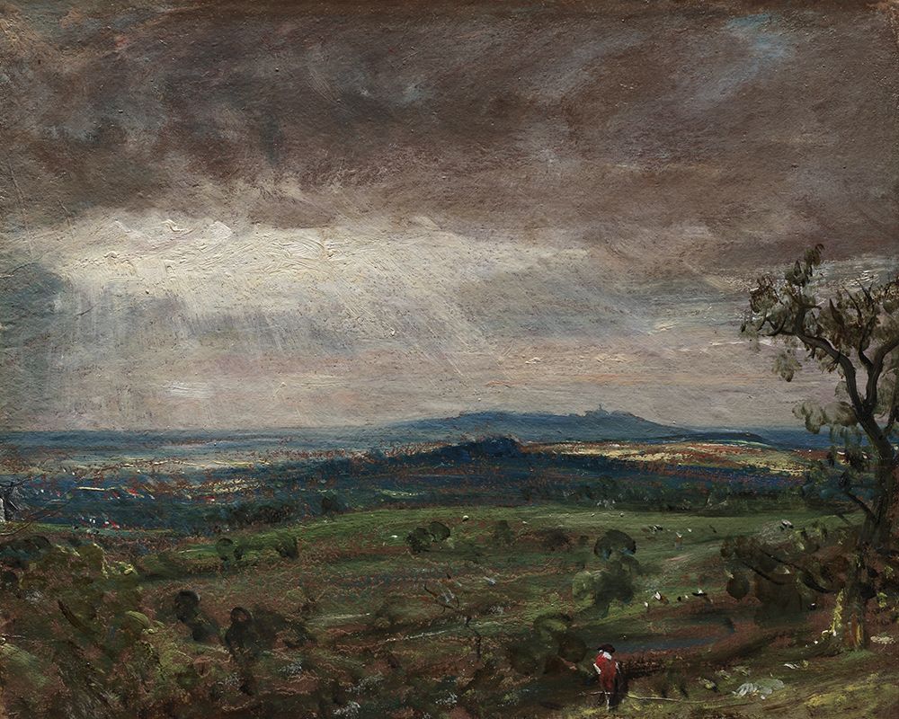 Hampstead Heath, Looking Toward Harrow 1821 art print by John Constable for $57.95 CAD