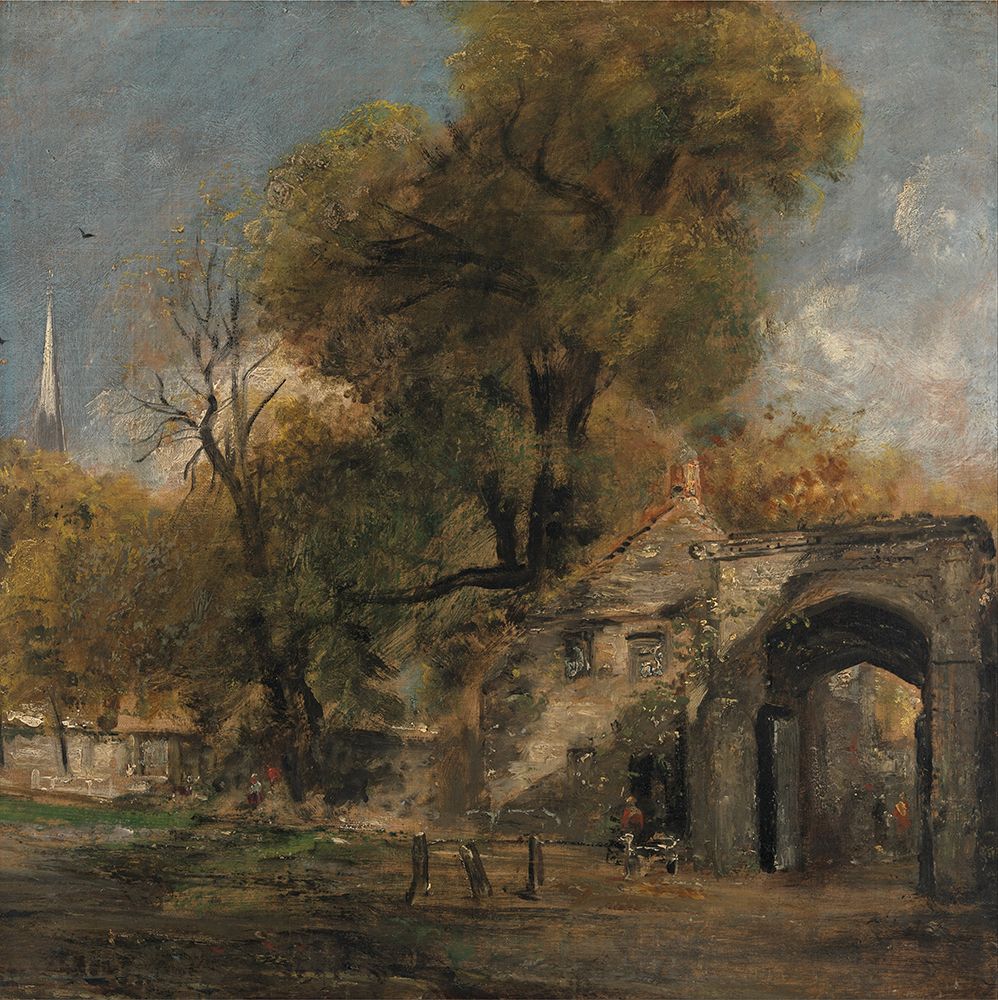 Harnham Gate, Salisbury 1820 art print by John Constable for $57.95 CAD