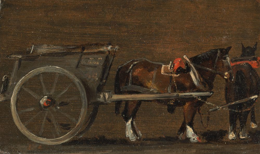 Horse and Cart ca 1814 art print by John Constable for $57.95 CAD
