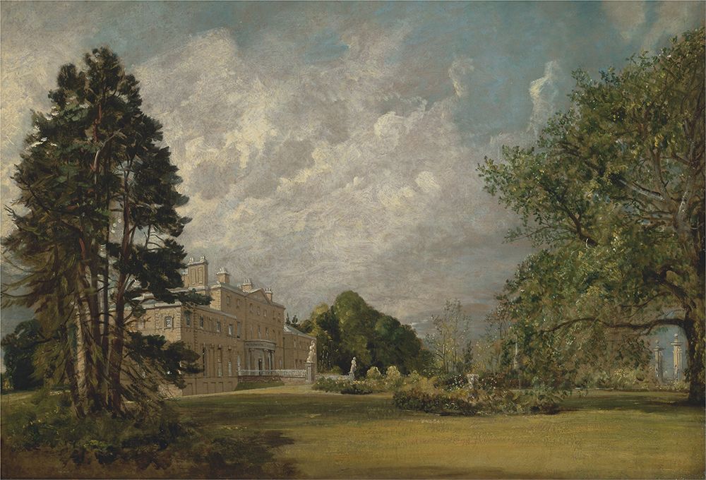 Malvern Hall, Warwickshire 1820 art print by John Constable for $57.95 CAD